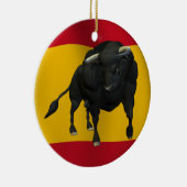 BULL - REALISTIK KERAMIKORNAMENT (Rechts)