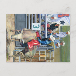 Bull Ride Postkarte