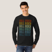 Bull Rider Bull Riding T-Shirt (Vorne ganz)