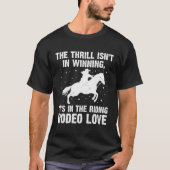 Bull Rider Bull Riding Western Rodeo Cowboy Lover T-Shirt (Vorderseite)