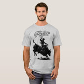 Bull Rider Rodeo T-Shirt (Vorne ganz)