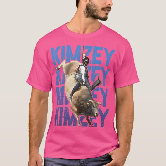 Bull Riders Rodeo Sage Cowboy Kimzey Weihnachten T-Shirt (Vorderseite)