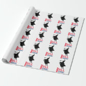 Bull Riding Geschenkpapier (Ungerollt)