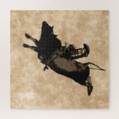 Bull Riding Hero-Rodeo-Event Puzzle (Horizontal)