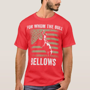 Bull Riding Rodeo Funny für wen der Bull bläst T-Shirt