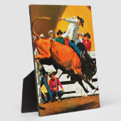 Bull Riding von Fred Ludekens Fotoplatte (Seite)