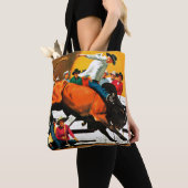 Bull Riding von Fred Ludekens Tasche (Von Nahem)