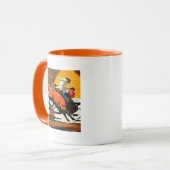 Bull Riding von Fred Ludekens Tasse (Vorderseite Links)