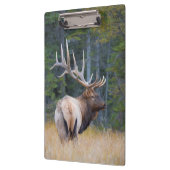 Bull Rocky Mountain Elk Klemmbrett (Links)