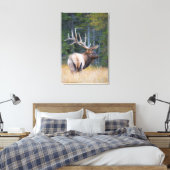 Bull Rocky Mountain Elk Leinwanddruck (Insitu (Schlafzimmer))