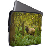 Bull Roosevelt Elk Laptopschutzhülle (Vorne Rechts)