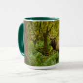 Bull-Rothirsch Tasse (Vorderseite Links)