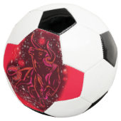 Bull Running Soccer Ball (Dreiviertel)