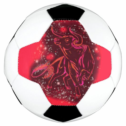 Bull Running Soccer Ball (Vorderseite)