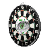 Bull`s Eye Dartscheibe (Vorderseite rechts)