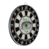 Bull`s Eye Dartscheibe (Vorderseite Links)