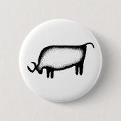 Bull - schwarz button (Vorderseite)