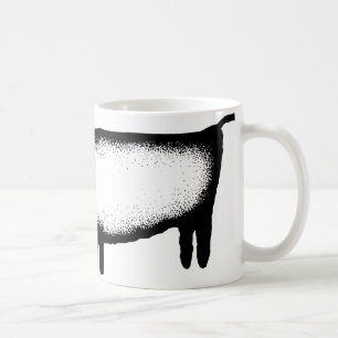 Bull - schwarz kaffeetasse