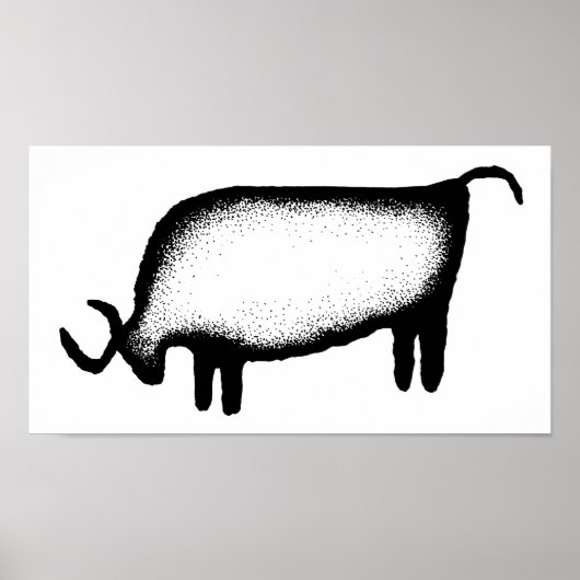 Bull - schwarz poster (Vorne)