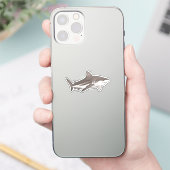 Bull Shark B Aufkleber (Telefon)