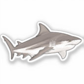 Bull Shark B Aufkleber (Vorderseite)