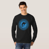 Bull Shark Vintag Surfen Polynesia Sun T-Shirt (Vorne ganz)