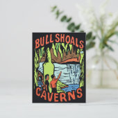 Bull Shoals Caverns Arkansas Travel Postcard Postkarte (Stehend Vorderseite)
