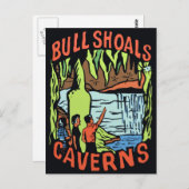 Bull Shoals Caverns Arkansas Travel Postcard Postkarte (Vorne/Hinten)