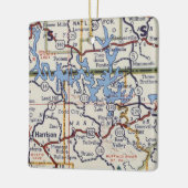 Bull Shoals Lake Keramikornament (Links)