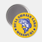Bull Shoals Lake, Missouri Magnet (Vorderseite/Rückseite)