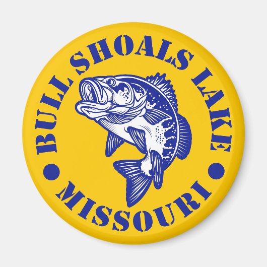 Bull Shoals Lake, Missouri Magnet (Vorne)