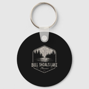 Bull Shoals Lake Missouri Outdoor-Vintage Schlüsselanhänger