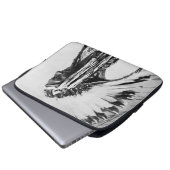 Bull sitzend, ein Hunkpapa-Sioux Laptopschutzhülle (Vorne Knopf)