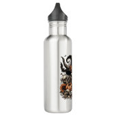 Bull Skull Halloween Kuh Edelstahlflasche (Links)