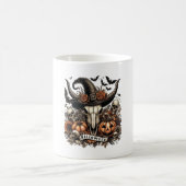 Bull Skull Halloween Kuh Kaffeetasse (Mittel)