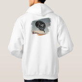 Bull Snake Medicine on Sunset Hoodie (Rückseite)