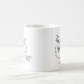 Bull Sonntag Entspannung lustig Kaffeetasse (Mittel)