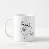 Bull Sonntag Entspannung lustig Kaffeetasse (Links)