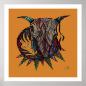 Bull Spirit Reproduction Poster (Vorne)