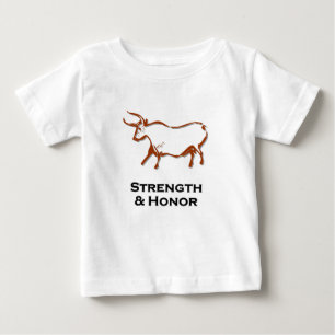 Bull Stärke und Ehrenbraun Shirt