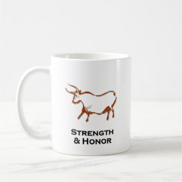 Bull Stärke und Ehrenbraun Shirt Kaffeetasse