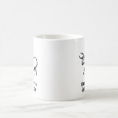 Bull Stärke und Ehrenschwarz Kaffeetasse (Mittel)