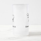 Bull swaggalicious mattglas bierglas (Mittel)