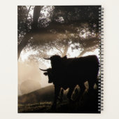 Bull-Symbolismus-Kalender Planer (Rückseite)