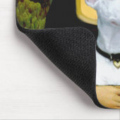 Bull Terrier 1 - Mona Lisa Mousepad (Ecke)