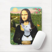 Bull Terrier 1 - Mona Lisa Mousepad (Mit Mouse)