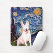 Bull Terrier 4 - Starry Night (Vert) - Maßgeschnei Mousepad (Mit Mouse)