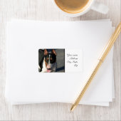 Bull Terrier Adressaufkleber (Insitu)