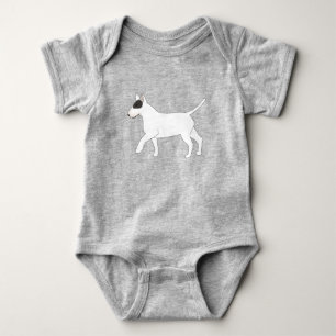 Bull Terrier Baby Bodysuit Strampler