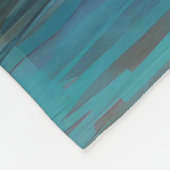 Bull Terrier Beach Surfanstrich Fleecedecke (Ecke)